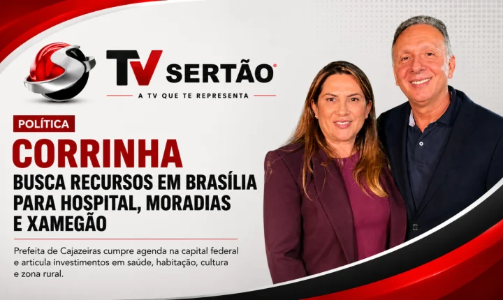 Corrinha intensifica agenda em Brasília para destravar hospital, moradias e investimentos em Cajazeiras
