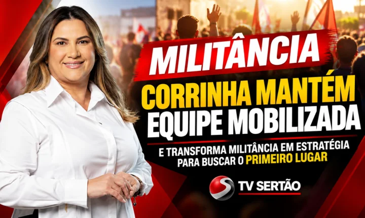 Corrinha mantém equipe mobilizada e transforma militância em estratégia para buscar o primeiro lugar
