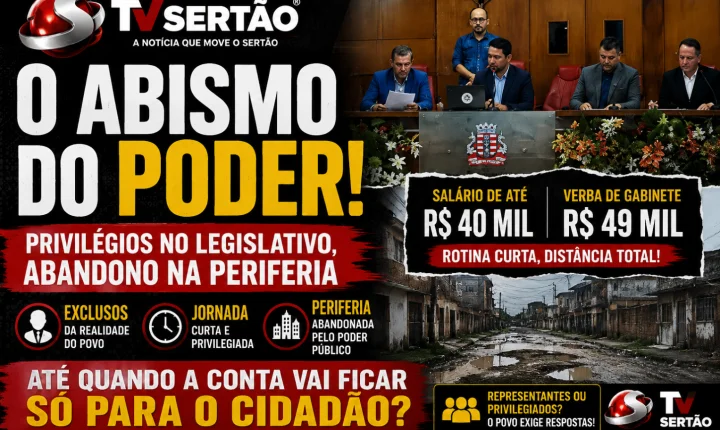 Custo da máquina pública em João Pessoa: debate sobre privilégios legislativos reacende