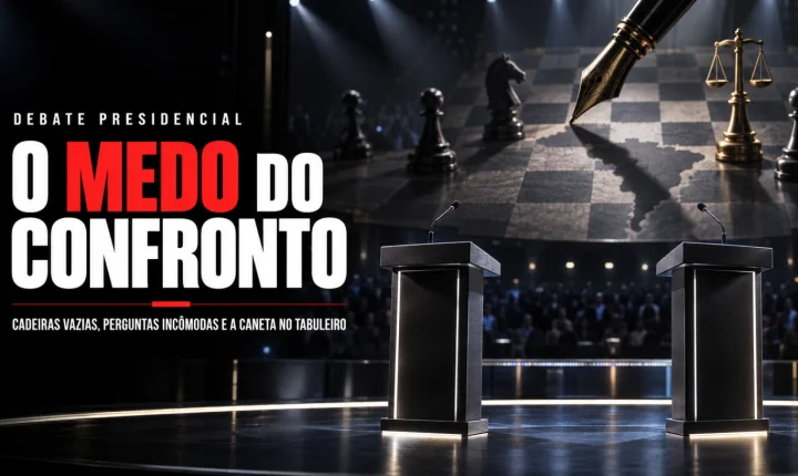 Debate esvaziado, decisões de toga e o medo de enfrentar quem joga os escândalos sobre a mesa