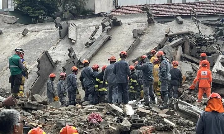 Duas pessoas morrem após desabamento de prédio na zona leste de São Paulo