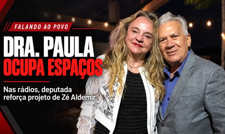 Dra. Paula ocupa espaços em Cajazeiras e reforça nas rádios o projeto eleitoral de Zé Aldemir