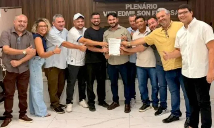 Fábio Borges registra chapa para disputar presidência da Câmara de Cajazeiras