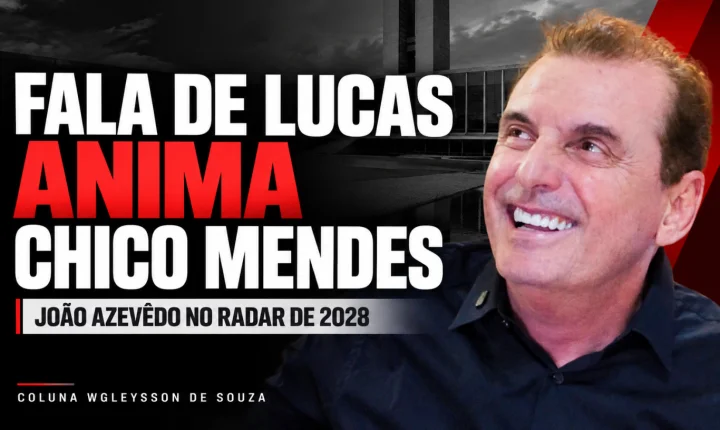 Fala de Lucas Ribeiro sobre João Azevêdo anima Chico Mendes e reacende especulações para 2028