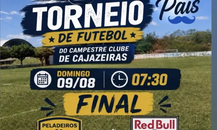 Final do Torneio de Futebol do Campestre Clube agita Cajazeiras neste domingo