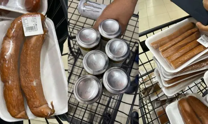 Fiscalização do Procon-JP autua supermercado e recolhe produtos vencidos