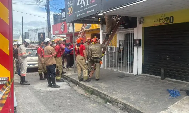 Eletricista morre após choque elétrico durante serviço em loja de João Pessoa