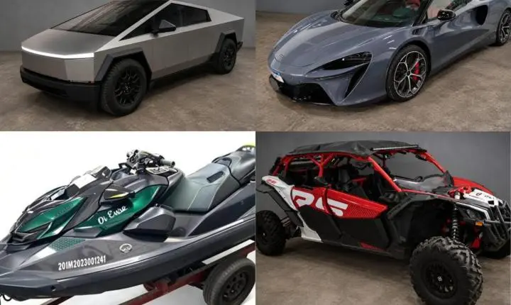 Justiça da Paraíba realiza leilão de carros de luxo do influenciador Hytalo Santos