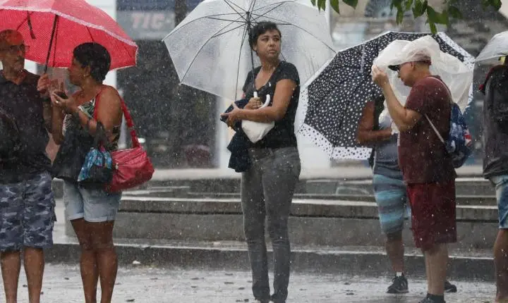 Inmet emite alerta de chuvas intensas para várias regiões do Brasil