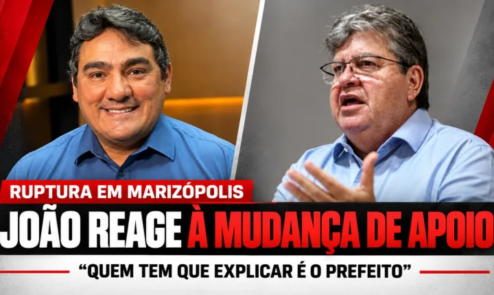 João Azevêdo reage à mudança de Lucas Braga e diz: “Quem tem que explicar é o prefeito, não sou eu”