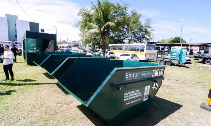 João Pessoa inaugura ecoponto que remunera por materiais recicláveis