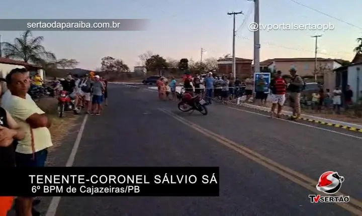 Jovem de 25 anos morre após perder controle de moto e bater em placa no Sertão da Paraíba