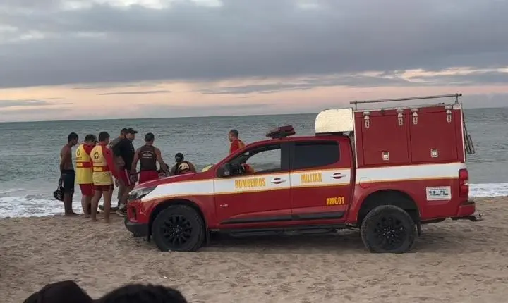Jovem morre vítima de afogamento em Cabedelo neste sábado