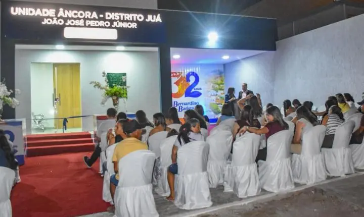 Juá se torna Distrito de Bernardino Batista e recebe novas obras durante programação de aniversário