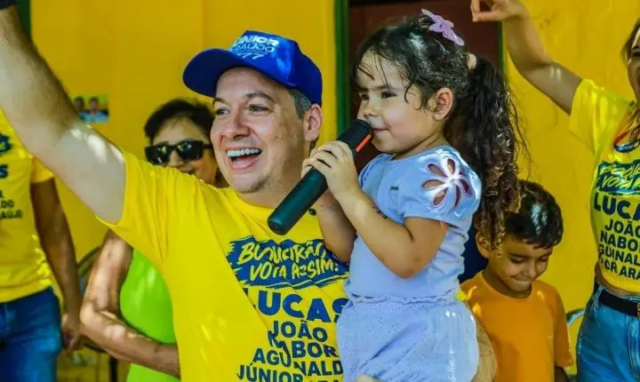 Júnior Araújo participa de mobilização em Boqueirão e carreata em Sousa ao lado de Lucas, João e Nabor