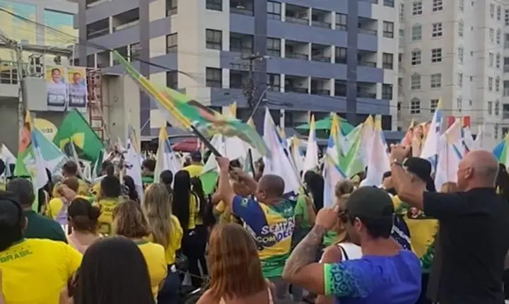 Manifestantes protestam contra STF e Moraes em João Pessoa