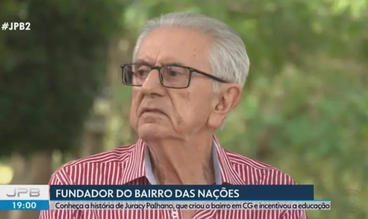 Morre aos 91 anos Juracy Palhano, ex-deputado e figura histórica em Campina Grande