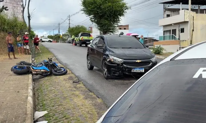 Motociclista morre em grave acidente em Santa Rita após colisão múltipla