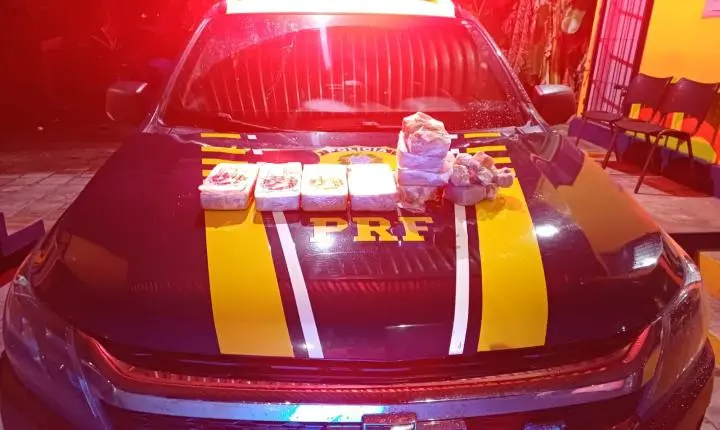 Motorista é detido com quase 7 kg de crack pela PRF na BR-230, na Paraíba