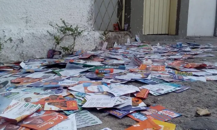 MP Eleitoral processa 10 candidatos por santinhos na Paraíba