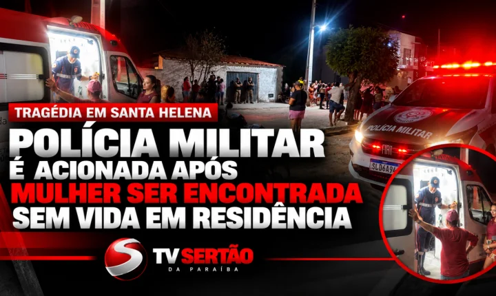 Mulher de 40 anos é encontrada morta dentro de residência em Santa Helena; Polícia Militar isola área