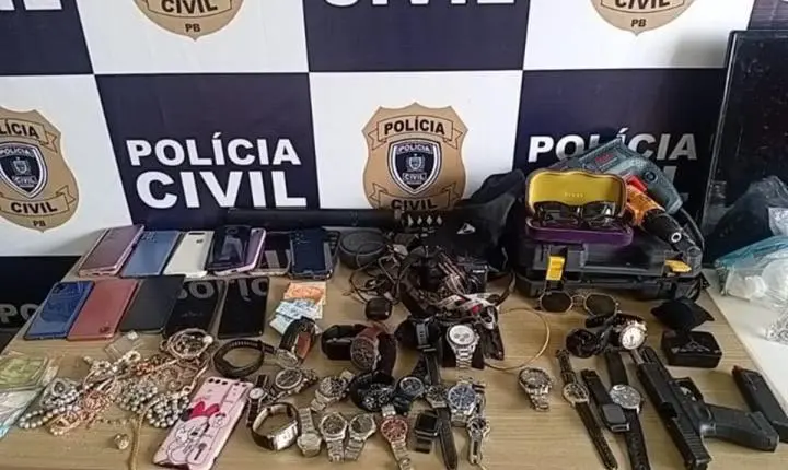 Mulher suspeita de assaltos a residências é presa em João Pessoa