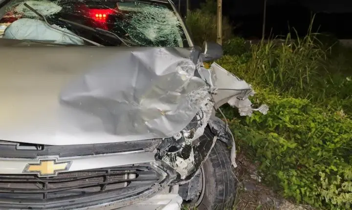 Acidente de trânsito na PB-008 em João Pessoa deixa uma mulher morta e um homem ferido