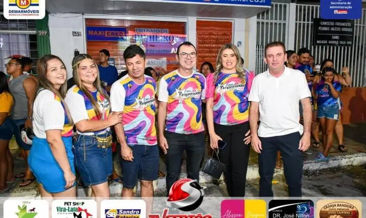 No Bloco dos Imprensados, Chico Mendes exalta papel da mídia e deseja Carnaval de paz em Cajazeiras