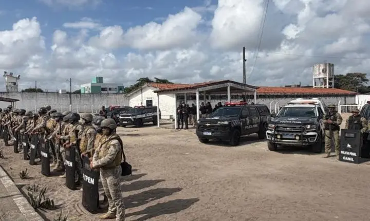Operação em penitenciária de João Pessoa apreende celulares e drogas