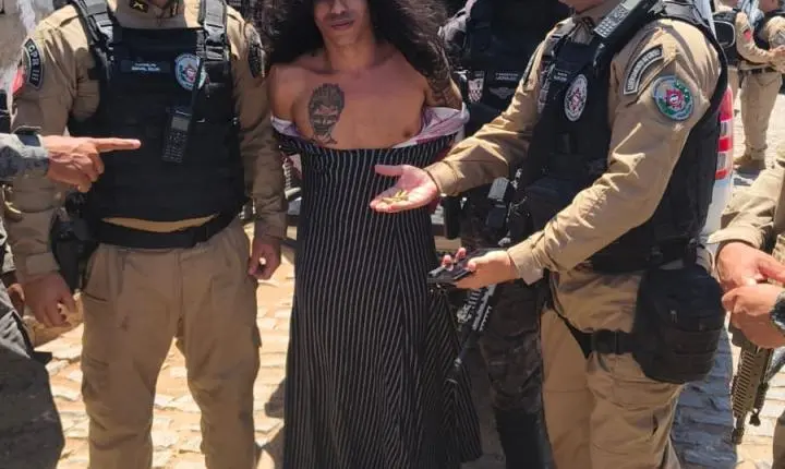 Operação policial prende suspeito de homicídios disfarçado de mulher na Paraíba