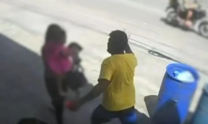 Polícia civil identifica homem que agrediu mulher e criança em João Pessoa