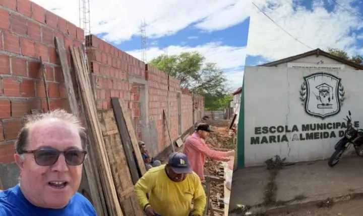 Prefeito de Bonito de Santa Fé acompanha andamento de obras e destaca avanços na infraestrutura