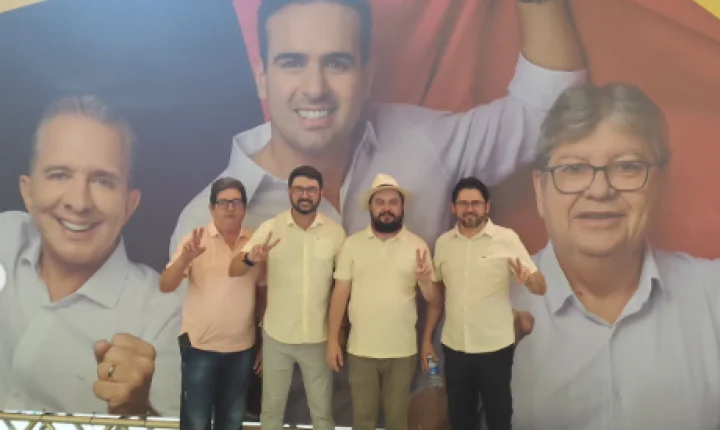Prefeito de Carrapateira participa de convenção estadual e reforça apoio ao projeto político de Lucas Ribeiro