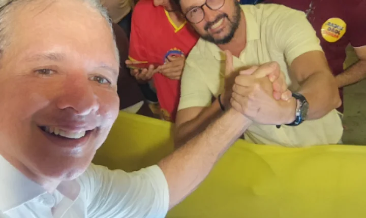 Prefeito de Carrapateira participa de convenção estadual e reforça apoio ao projeto político de Lucas Ribeiro