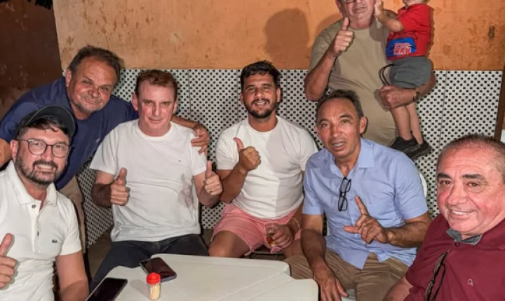 Prefeito Iarley Pereira recebe deputado Chico Mendes e reforça união por novos avanços para Carrapateira
