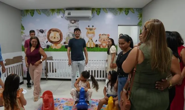 Prefeitura de Bernardino Batista entrega reforma e ampliação do Centro Educacional Infantil Jéssica Alves Martins