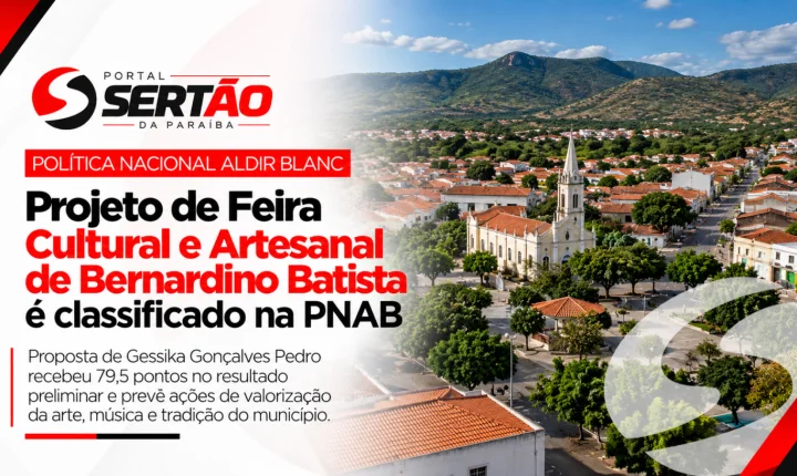 Projeto de Feira Cultural e Artesanal de Bernardino Batista é classificado na PNAB – Ciclo 2