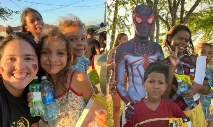 Projeto social em Campina Grande distribui 350 brinquedos para crianças carentes