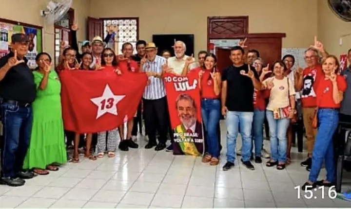 PT de Cajazeiras reúne militância com Luiz Couto e traça estratégias para as eleições de 2026