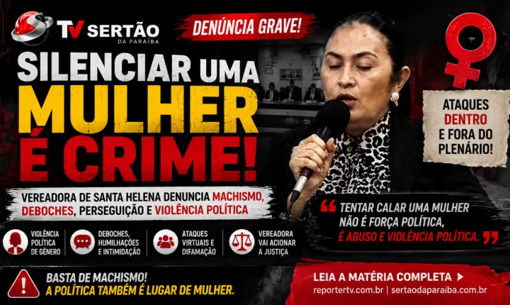 “Querem me calar”: única vereadora de Santa Helena denuncia violência política, humilhações e machismo dentro da Câmara