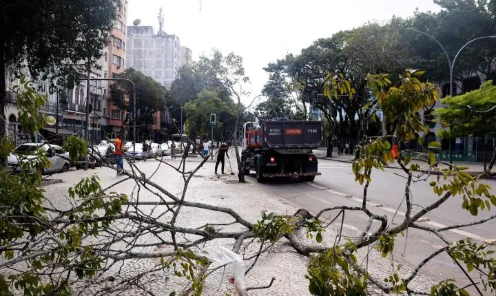 Rio de Janeiro entra em estágio 2 devido à previsão de ventos fortes nesta quarta-feira