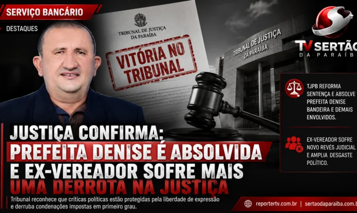 Segunda derrota na Justiça amplia desgaste político de ex-vereador de Bom Jesus e fortalece posição da prefeita Denise