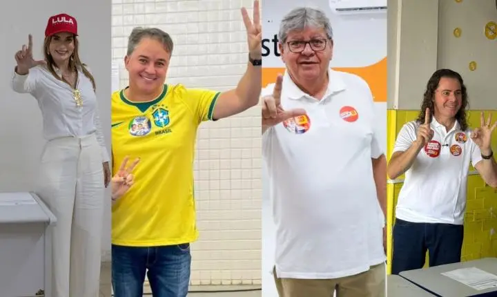 Senadores paraibanos votam no segundo turno das Eleições 2026