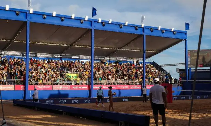João Pessoa sedia torneio de vôlei de praia rumo a Los Angeles 2028