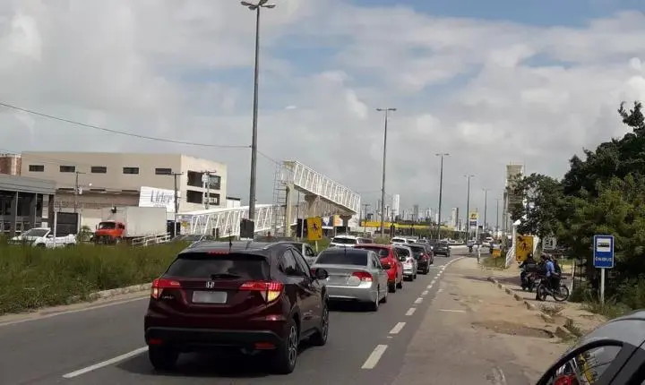 Interdição parcial na BR-230 em Cabedelo começa nesta terça-feira para obras
