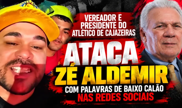 Vídeo de vereador e presidente do Atlético de Cajazeiras com ataques e palavras de baixo calão contra Zé Aldemir repercute em Cajazeiras
