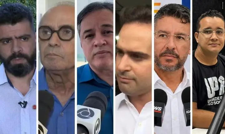 Agenda dos candidatos ao governo da Paraíba nesta sexta-feira
