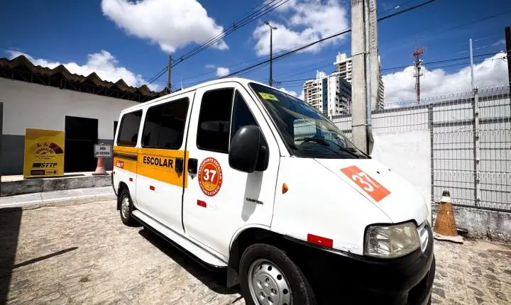 Vistoria do transporte escolar privado em Campina Grande inicia em julho