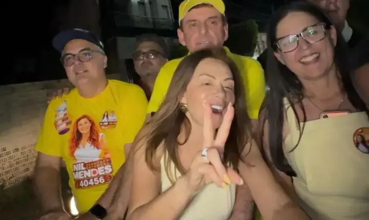 Nil Mendes é eleita deputada estadual com 42.488 votos na Paraíba e comemora vitória ao lado de Chico Mendes