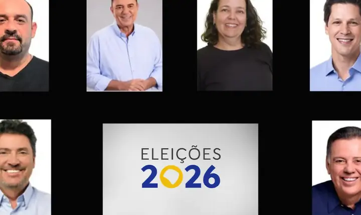 Seis candidatos disputam o governo de Goiás nas eleições de 2026
